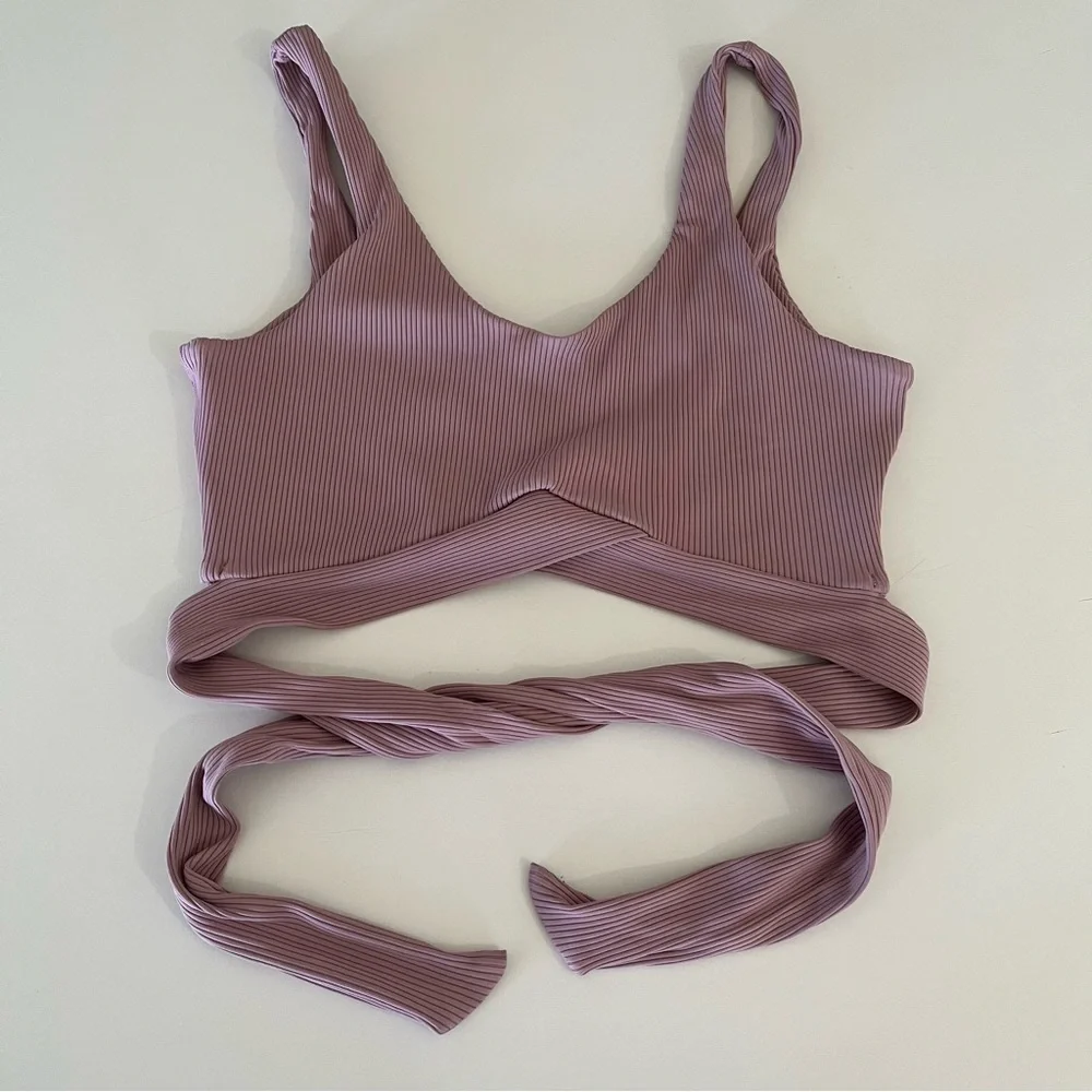 Love Tree Pink Wrap Bra Intimates size Large